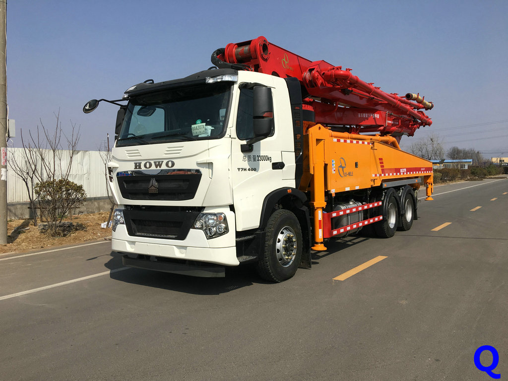 小型混凝土泵車 天泵 小型泵車 混凝土泵車