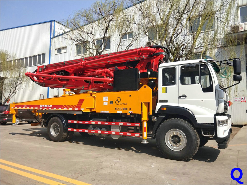 小型混凝土泵車，混凝土泵車、天泵、小型泵車