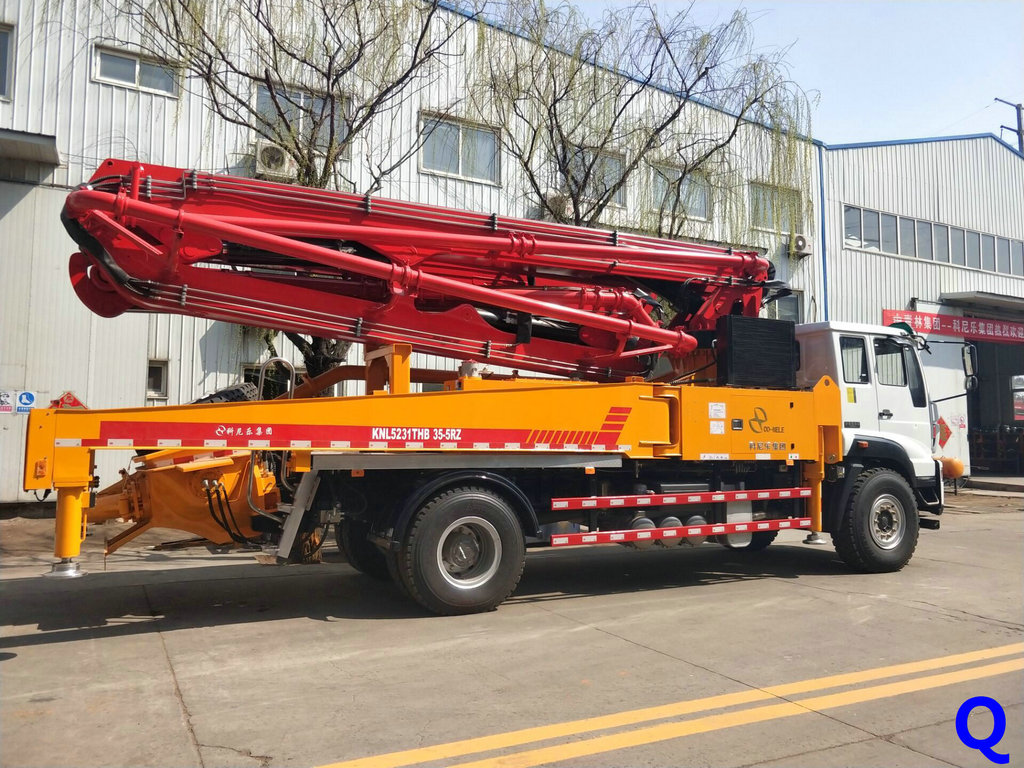 小型混凝土泵車 天泵 混凝土泵車 小型泵車