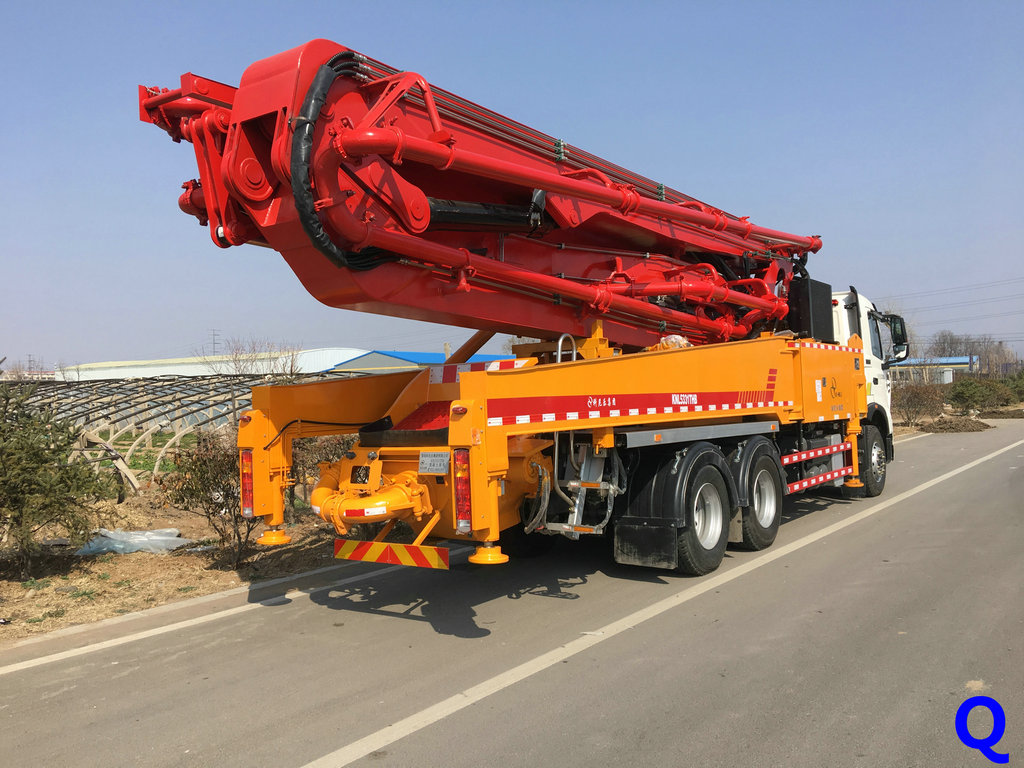 小型混凝土泵車 天泵 混凝土泵車 小型泵車